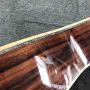 Custom Solid Coco Back Side One Pcs Wood Maple Binding Ebony Fingerboard 12 Frets AAA All Solid Wood Acoustic Guitar
