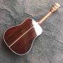Custom Solid Spruce Top 41 Inch Rosewood Fingerboard Left Handed Acoustic Guitar