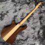 Custom 4 Strings Walnut Wood Maple Fingerboard Neck Through Body Electric Bass