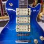 Custom LP Style Ace Frehley Hummbucker Pickups Electric Guitar with Rosewood Fingerboard Mahogany Body Blue Color Accept OEM