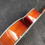 Custom Solid Spruce Top J200 12 Strings Flamed Maple Back Side Acoustic Guitar