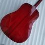 Custom J45AA all solid wood acoustic guitar red color guitar professional 41 inch