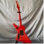 Custom High Gloss Black Ibanez Style Destroyer Duplex Tremolo System Electric Guitar in Red Color