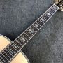 IN STOCK Custom 40 Inch OM Body Acoustic Guitar 44~47mm Nut Width Accept OEM Mods