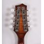 Custom Grand Handmade A Style Mandolin Solid Spruce Top Sunburst Color Flamed Maple Back Side