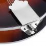 Custom 8 Strings F5 Mandolin with Ebony Fretboard Solid Spruce Top F Mandolin