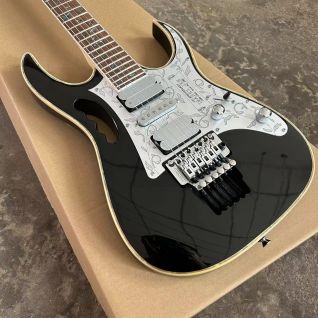 Custom Iban Style JEM10th Steve Vai Signature 10th Anniversary Electric Guitar in Black