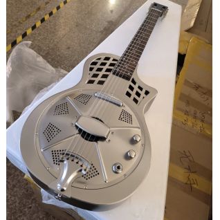 Custom Jonathan 19 Series Resonator Guitar / Resophonic Guitars / Metal Body Duolian Acoustic Electric Guitar
