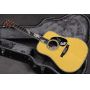 Custom bear claw Engelmann spruce rosewood OEM all solid handmade acoustic guitar for sale