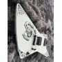 2024 New Design ESP Spider Web Explorer Electric Guitar Custom Vintage White Color