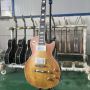 Custom Flamed Maple Top Chambered Light Body Heavy Aged Honeyburst 59' GB Les Paul Style Electric Guitar
