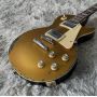 Solid Body Metallic Gold Relic GB LP Electric Guitar Mahogany Neck 6 Strings