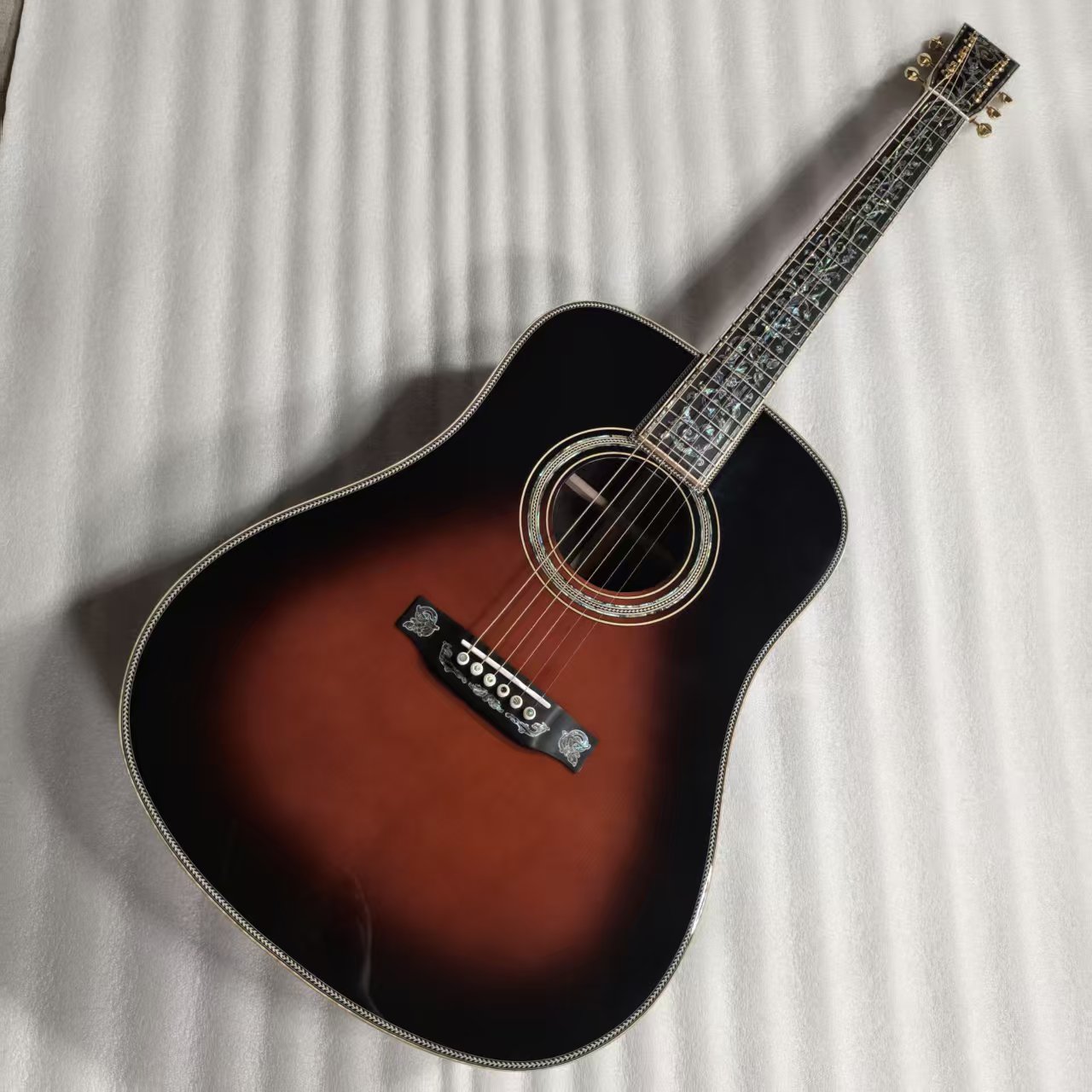 Custom Martin D-50 CFM IV50th Anniversary Limited Edition Acoustic Guitar in Tobaccoburst