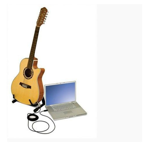 USB Guitar Link Cable-6.3mm MONO Jack to USB