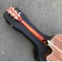 Cutaway 41 inch KOA Wood Acoustic Guitar Ebony Fingerboard Abalone Inlays 45s D Style