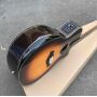 Real Abalone Cutaway 41 Inch Solid Spruce Top Sunburst PS14 Classical Acoustic Guitar