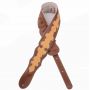 Custom Brand Packaging Genuine Leather Electric Bass Guitar Strap