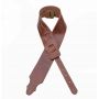 Custom Brand Packaging Genuine Leather Electric Bass Guitar Strap