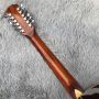 Custom 41 Inches Solid Spruce Top Cutaway Rosewood Back 12 Strings 814 Electric Acoustic Guitar