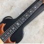 Neck Through Body Burst Maple Passive Closed Type Pickup 6 Strings Bass Ebony Fingerboard Electric Bass Guitar