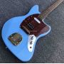 Top Quality Fen 4 Strings Bass Guitar Factory Custom Electric Bass Guitar in Blue Color