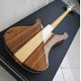 Neck Thru Body One PC Neck Body 4003 Style Natural Walnut Bass Vintage Ric Electric Bass 