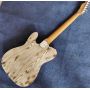 Natural Wood Color Roasted Coke Electric Guitar