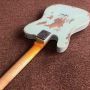 Rosewood Fingerboard 6 Strings Blue Relic Tl Electric Guitar with Chrome Hardware
