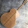 Custom AAA Solid Sitka Spruce Flamed Maple Back Side Jumbo J200s Acoustic Guitar