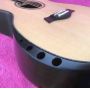 Matte 41 Inch Arm Rest Abalone Ebony Fingerboard Solid Spruce Electric Acoustic Guitar