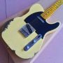 Custom Cream Color Handed Relic TELE Electric Guitar Customized Logo is Available