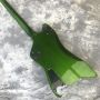 Custom New Guitar Alternative Guitar Jazz Guitar Metallic Green Body White Hardware Customizable