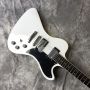 Custom Electric Guitar White Hardware Front Brown Back Red Body All Colors Logo Customized