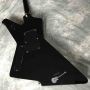 Custom High Gloss Black Destroyer Duplex Tremolo System Electric Guitar