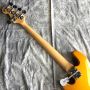 5 String Bass Gold Granule Color Electric Guitar Maple Straight Board Customizable