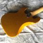 5 String Bass Gold Granule Color Electric Guitar Maple Straight Board Customizable