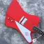 Custom shop, high quality red electric guitar, logo, color, wood, shape can be customized