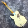 Vintage Creamy Body White Hardware Relic Electric Guitar