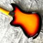 Electric Guitar Sunset Colors White Hardware All Shapes Colors Logos Can be Customized