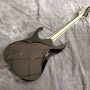Custom Maple Fingerboard Iban Electric Guitar in Black Color