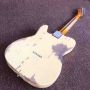 Custom Shop 6 Strings Maple Fingerboard Relic Electric Guitar in Cream Color