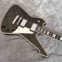Custom Chrome Hardware Electric Guitar in Black Color