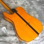 Custom TL Electric Guitar in Clear Yellow with White Hardware