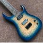 6 Strings Electric Guitar Rosewood Fingerboard in Blue Color Support Customization