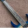 6 Strings Electric Guitar Rosewood Fingerboard in Blue Color Support Customization