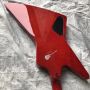 Custom Electric Guitar Wine Red Rosewood Top Covered Black Hardware Can be Customized Logo