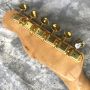 Custom Premium New Electric Guitar with Multicolor Flag Gold Hardware