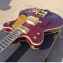 Red Wine Electric Guitar with Gold Hardware