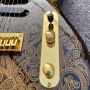 Custom Golden decals Canada Top Brand Nut High-grade Accessories Musical instruments Single Coil Pickups Tele Electric Guitar 