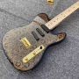 Custom Golden decals Canada Top Brand Nut High-grade Accessories Musical instruments Single Coil Pickups Tele Electric Guitar 